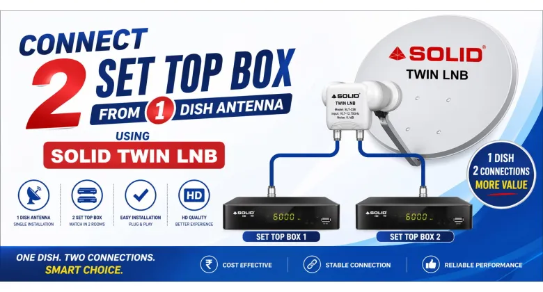 How to Connect 2 Set-Top Boxes from 1 Dish Antenna?